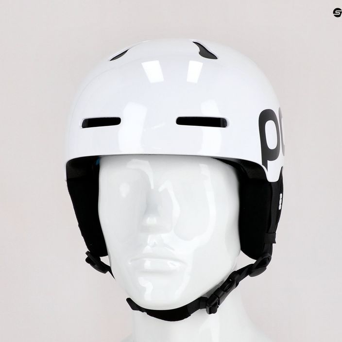 POC Auric Cut Backcountry Spin casco da sci idrogeno bianco 15