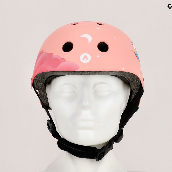 Casco da bicicletta per bambini ATTABO K100 rosa 17