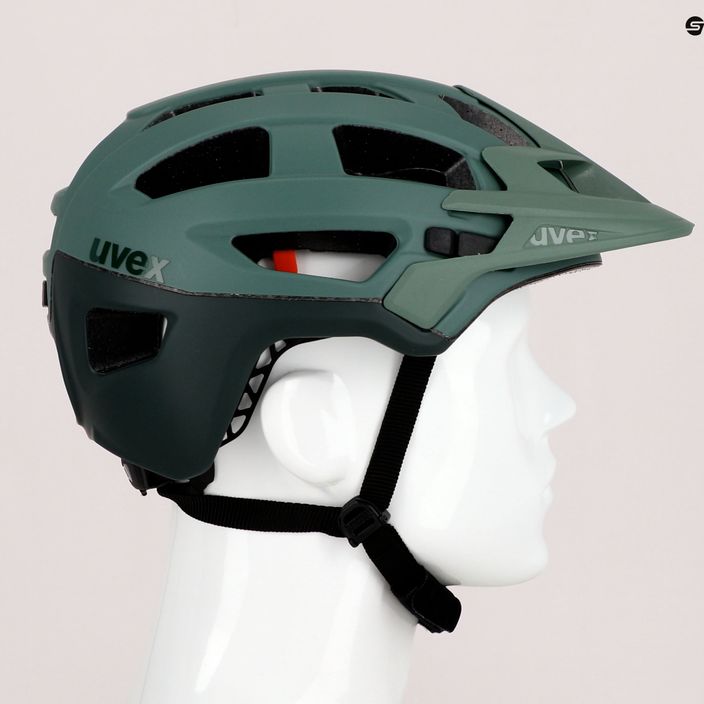 UVEX casco da bici Finale 2.0 verde muschio opaco 9