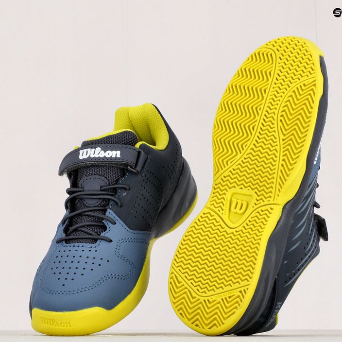 Wilson Kaos 2.0 Jr scarpe da tennis per bambini blu navy WRS329150 9