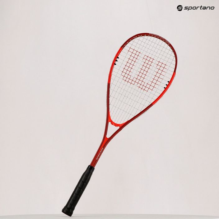 Racchetta da squash Wilson Sq Pro Staff 900 rosso WR043210U 7