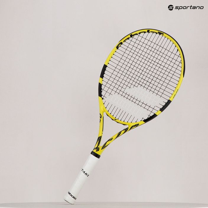 Racchetta da tennis per bambini Babolat Aero 26 giallo/nero 8