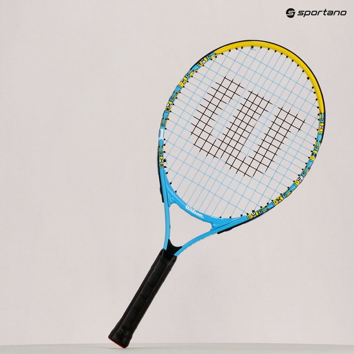 Racchetta da tennis per bambini Wilson Minions 2.0 Jr 23 blu/giallo WR097210H 12