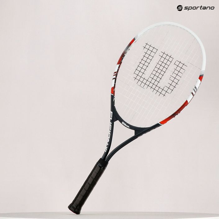 Racchetta da tennis Wilson Fusion XL nero/rosso/bianco 11
