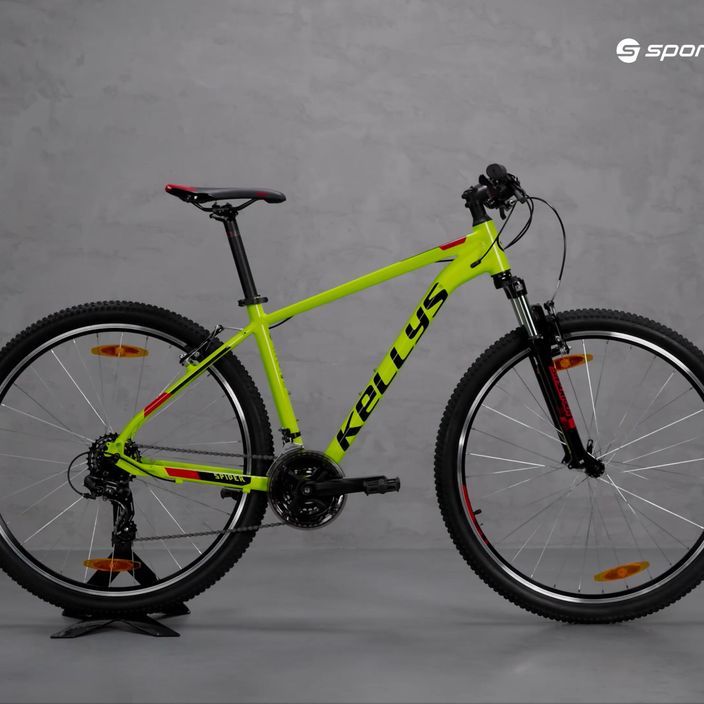 Kellys Spider 10 29" mountain bike giallo neon 68862 15