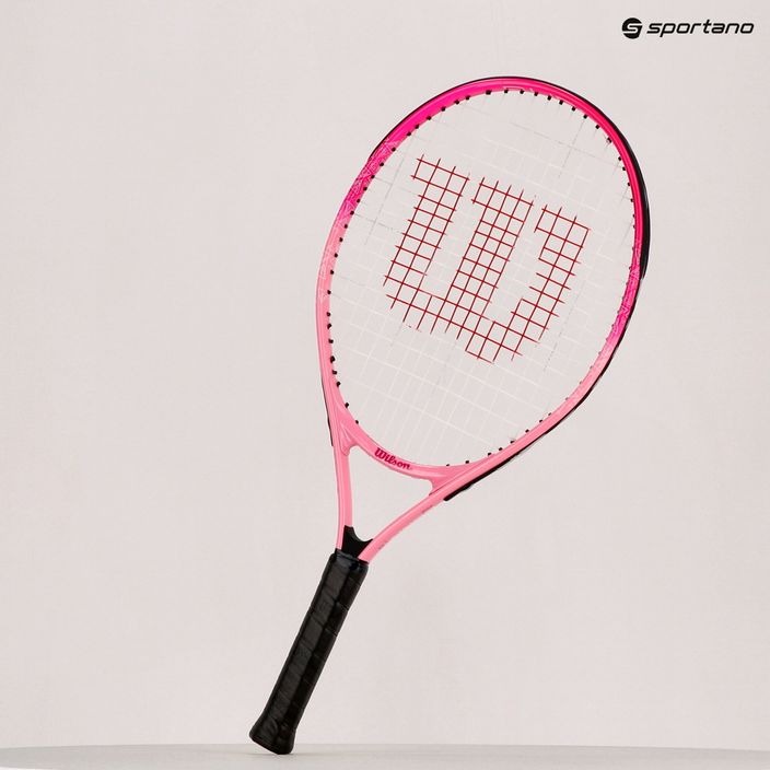 Wilson Burn Pink Half CVR 23 rosa WR052510H+ racchetta da tennis per bambini 8