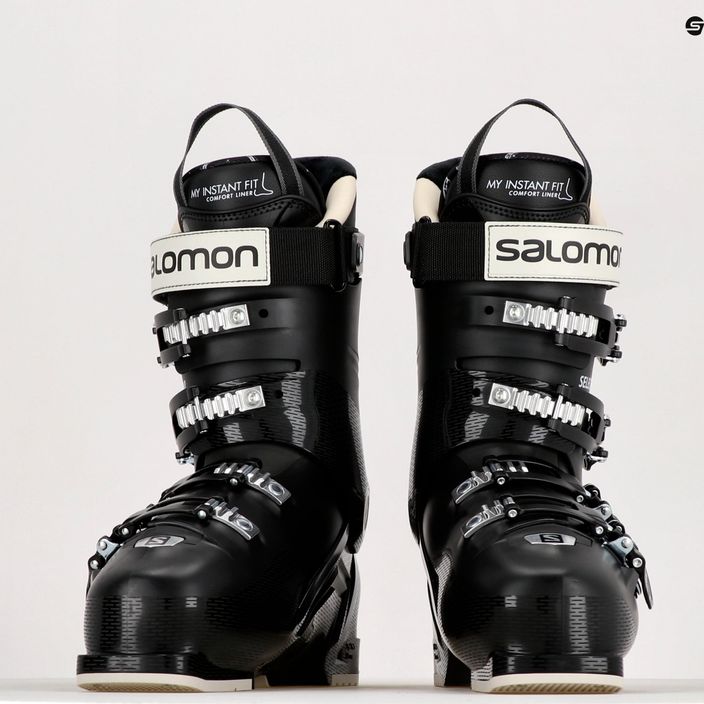 Scarponi da sci da uomo Salomon Select HV 90 nero/belluga/giorno di pioggia 9
