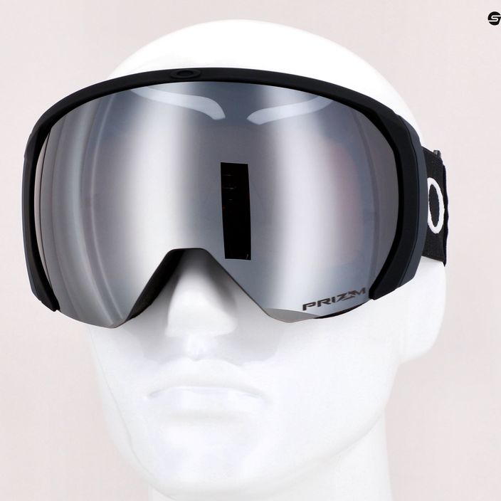 Oakley Flight Path L nero opaco/prizm snow black iridium occhiali da sci 8