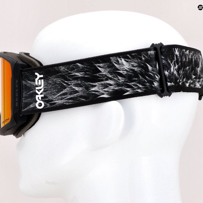 Oakley Line Miner L nero blaze/prizm snow torch iridium occhiali da sci 7