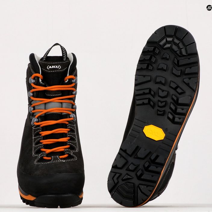 AKU Superalp GTX scarpe da trekking da uomo antracite/arancio 10