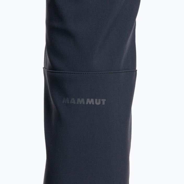 Pantaloni softshell da donna Mammut per l'escursionismo invernale SO nero 5