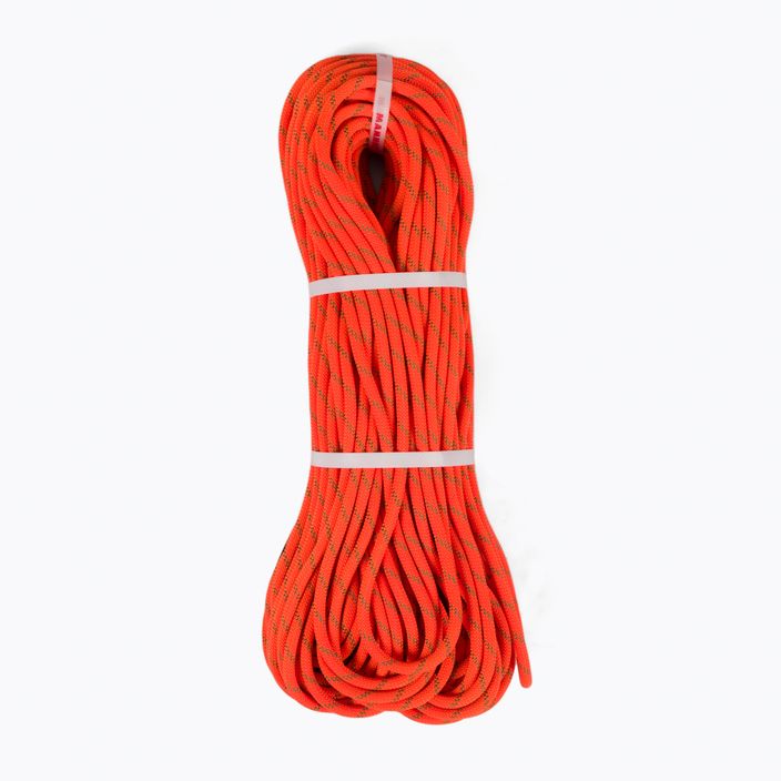 Mammut 9.8 Crag Classic corda d'arrampicata arancione/bianco vibrante