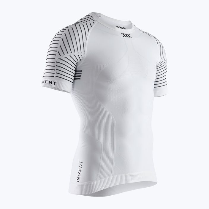 T-shirt termoattiva da uomo X-Bionic Invent LT SH bianco artico/grigio dolomite