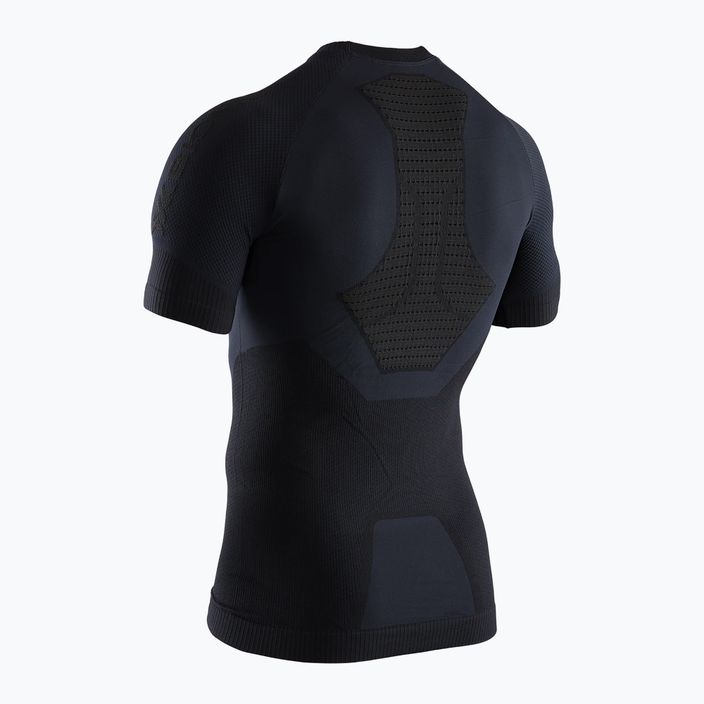 Maglietta X-Bionic Invent 4.0 Run Speed da uomo nero opalino/bianco artico 2