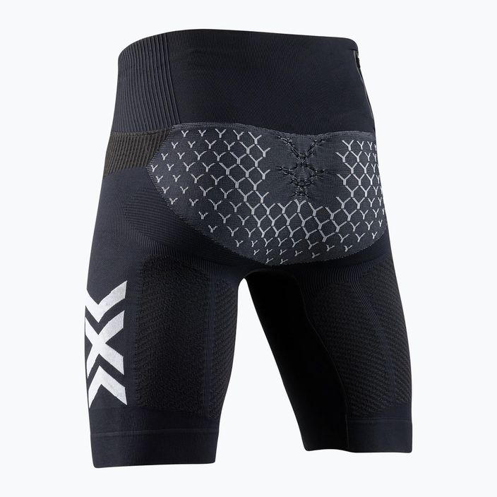 Pantaloncini da corsa da uomo X-Bionic Twyce 4.0 nero opale/bianco artico 2