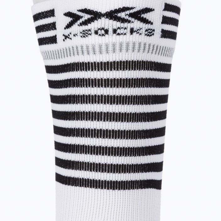 X-Socks Bike Race calzini bianchi artici/punti/strisce 4