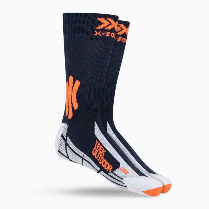 X-Socks Trek Calze da trekking outdoor blu notte/arancio curcuma