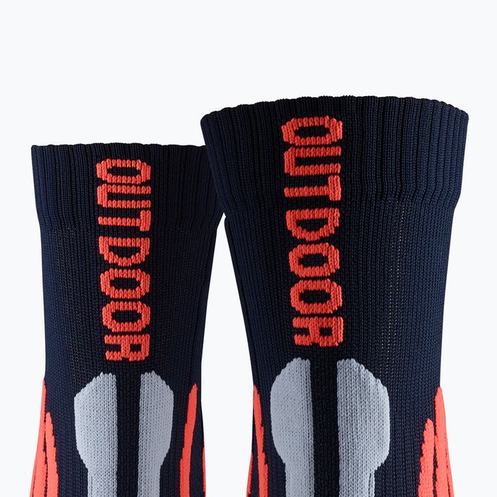 X-Socks Trek Calze da trekking outdoor blu notte/arancio curcuma 6