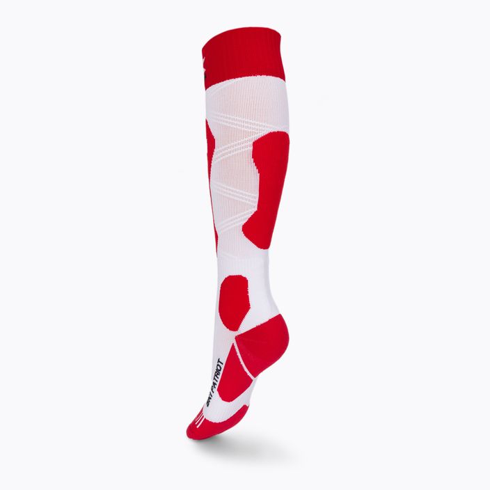 X-Socks Ski Patriot 4.0 Svizzera Svizzera/calze da sci rosse 2