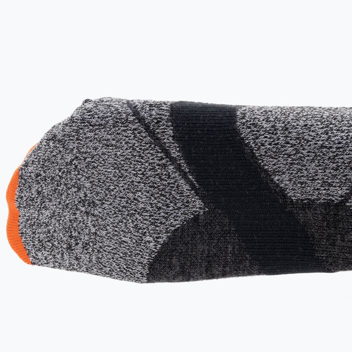 X-Socks Carve Silver 4.0 calze da sci antracite melange/nero melange 3