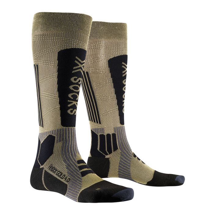 X-Socks Helixx Gold 4.0 calze da sci oro/nero 2