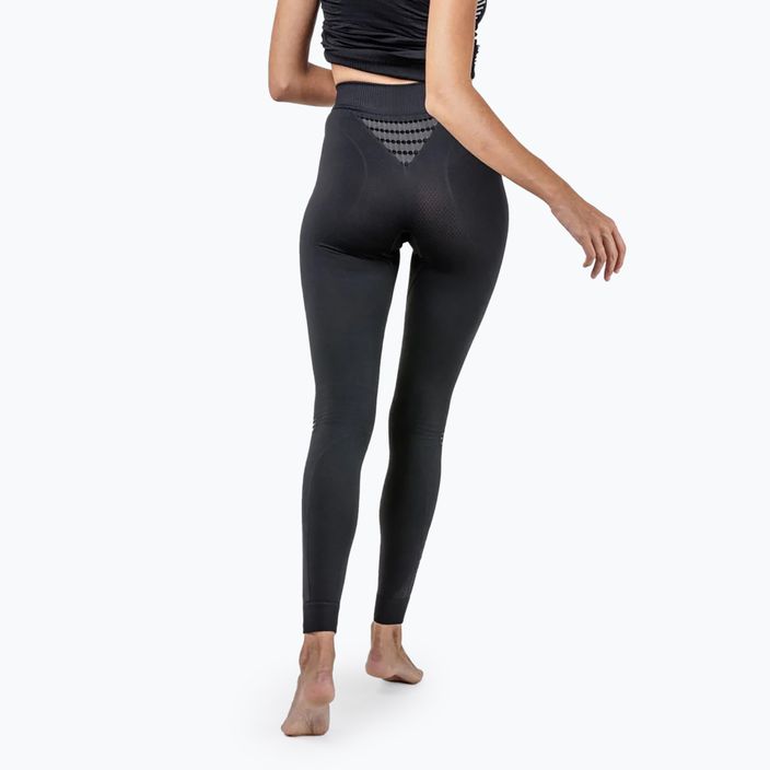 Pantaloni termoattivi da donna X-Bionic Invent 4.0 nero/carbonio 2