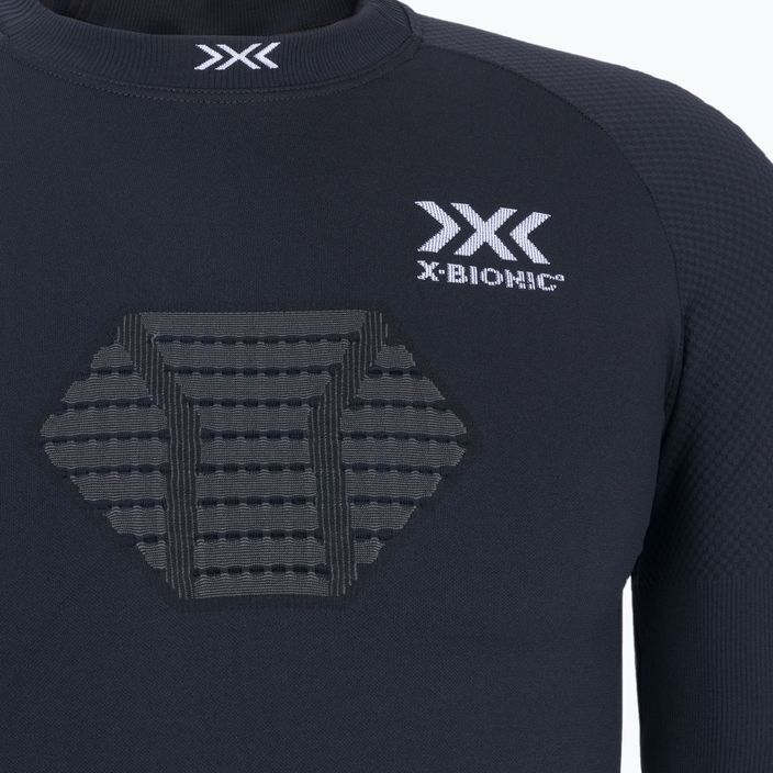 X-Bionic Invent 4.0 Run Speed a maniche lunghe da uomo, nero/carbonio 3