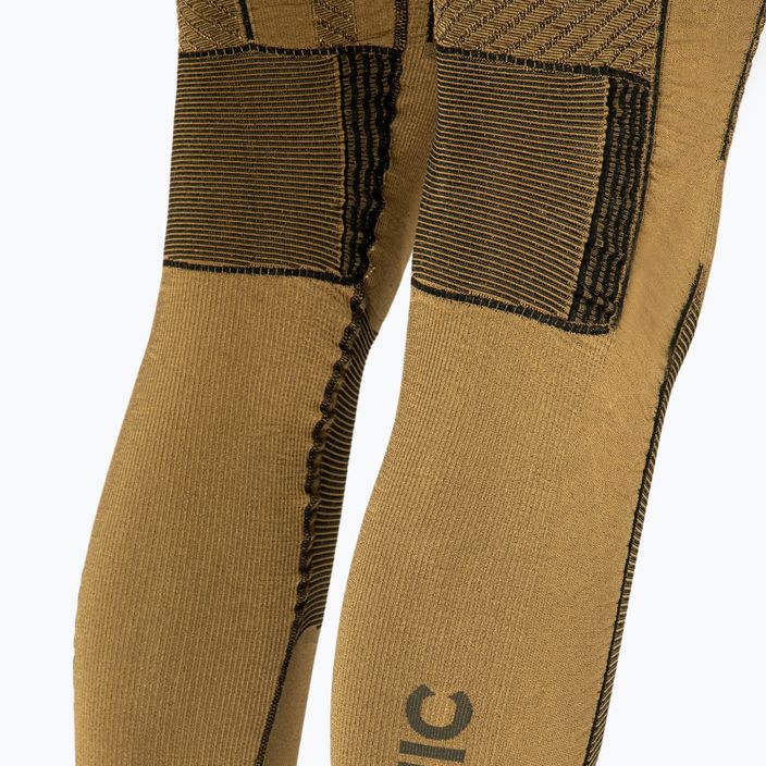 Pantaloni termoattivi da uomo X-Bionic Radiactor 4.0 oro/nero 4