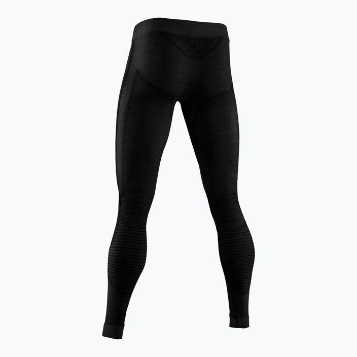 Pantaloni termici da uomo X-Bionic Apani 4.0 Merino nero/nero 2