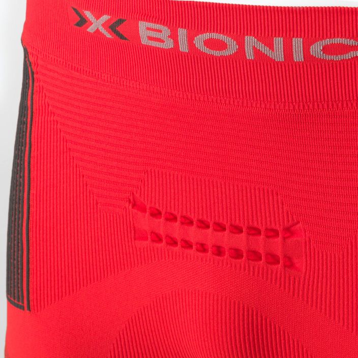 Pantaloni termici attivi X-Bionic 3/4 da uomo Energy Accumulator 4.0 arancio tramonto/antracite 3