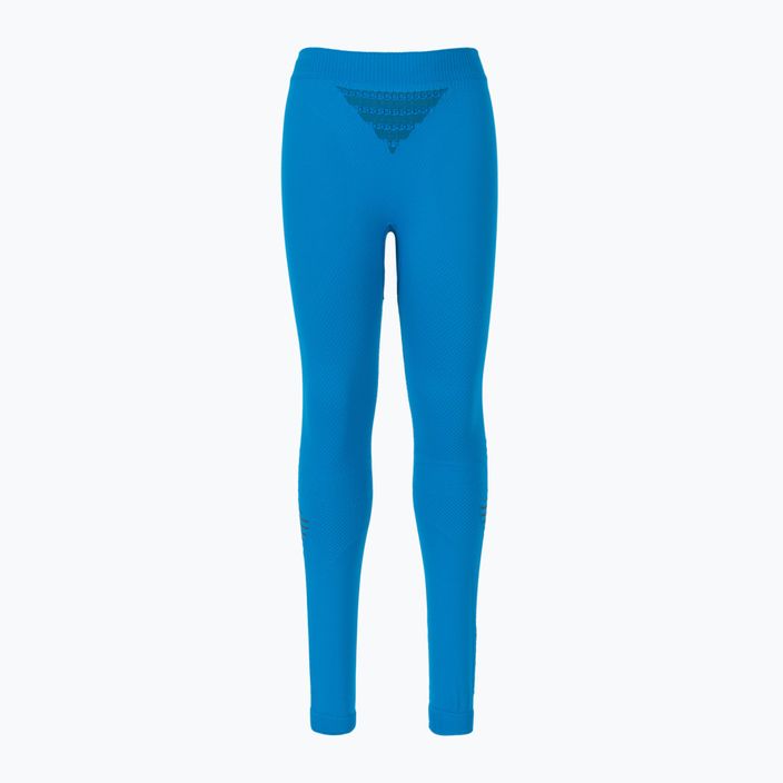 Pantaloni termici da bambino X-Bionic Invent 4.0, blu alzavola/antracite 2