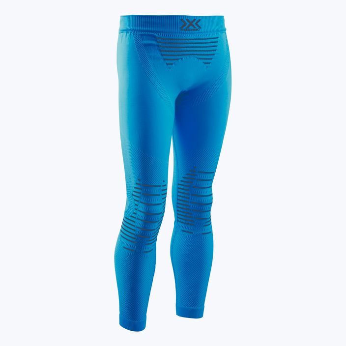 Pantaloni termici da bambino X-Bionic Invent 4.0, blu alzavola/antracite 5