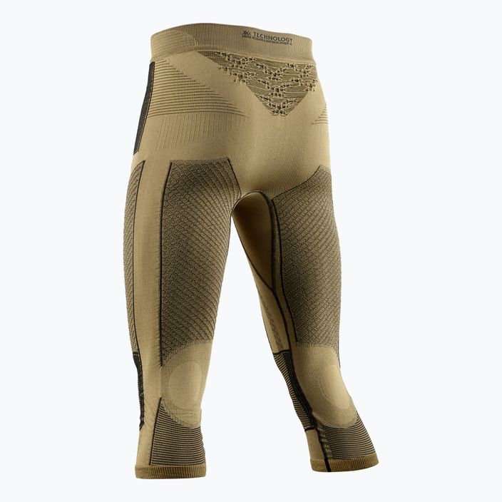 Pantaloni termici X-Bionic 3/4 Radiactor 4.0 da uomo oro/nero 6
