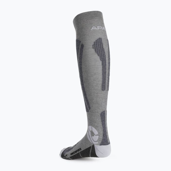 X-Socks Apani Calze da sci invernali grigio 2