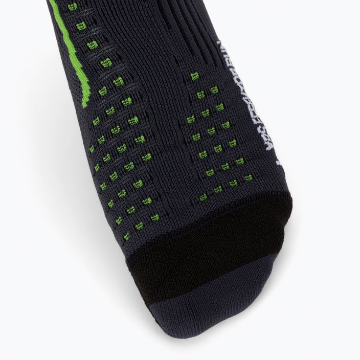 X-Socks Xbs.Effektor Calze da corsa color carbone/effektor verde 4