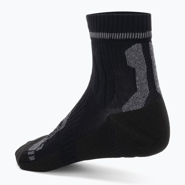 Calzini da corsa X-Socks Marathon Energy 4.0 da uomo nero opale/grigio dolomite 2