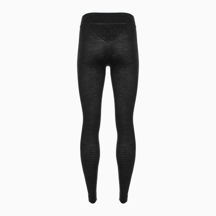 Pantaloni termoattivi da donna X-Bionic Merino nero/nero 2