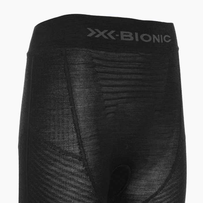 Pantaloni termoattivi da donna X-Bionic Merino nero/nero 3