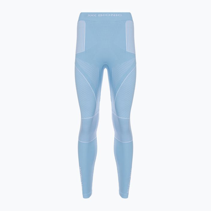 Pantaloni termoattivi da donna X-Bionic Energy Accumulator 4.0 blu ghiaccio/bianco artico 3