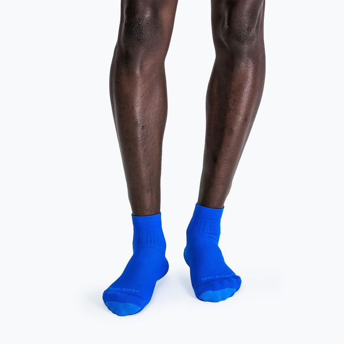 Calzini da corsa da uomo X-Socks Run Discover Ankle twyce blu/blu 2