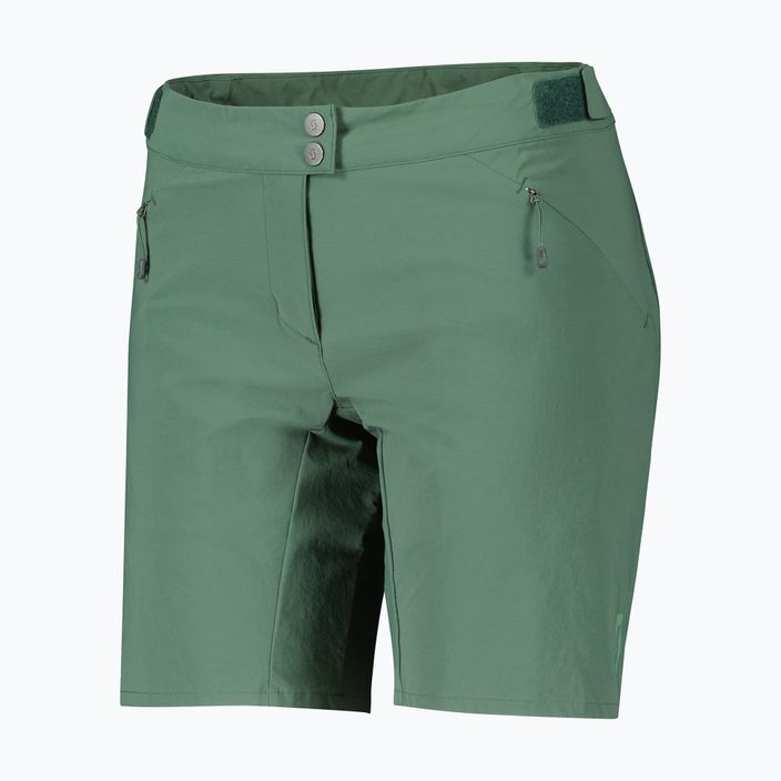 Pantaloncini da ciclismo da donna SCOTT Endurance verde fumo