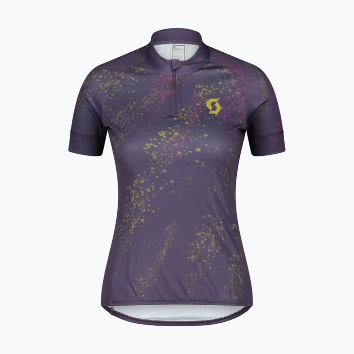 SCOTT Endurance 30 maglia da ciclismo donna viola scuro/verde fango