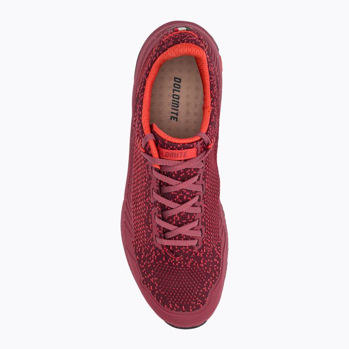 Dolomite scarpe da trekking da donna Carezza rosso bordeaux/rosso 6