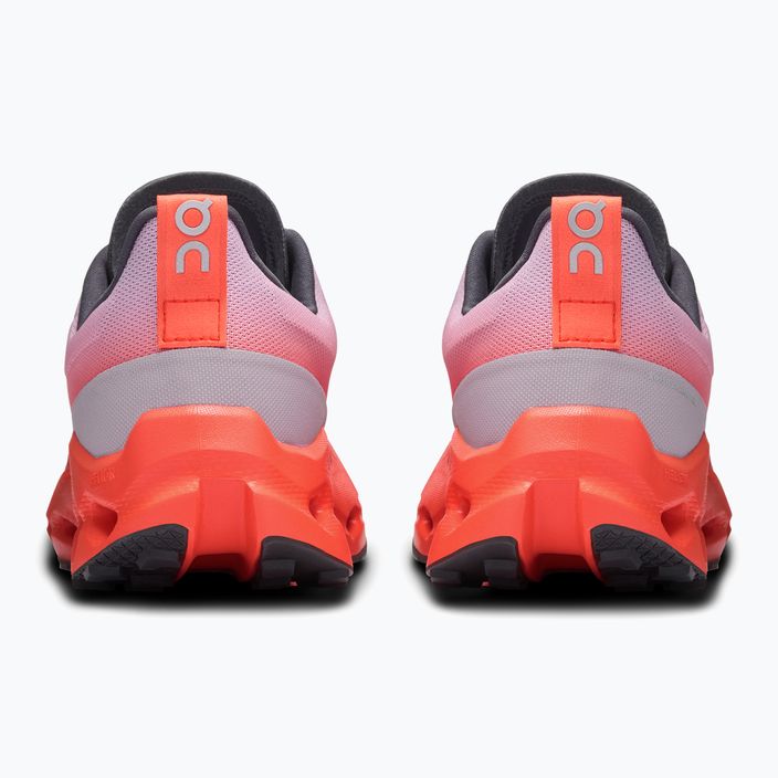 Scarpe da corsa impermeabili da donna On Running Cloudsurfer Trail malva/flame 4