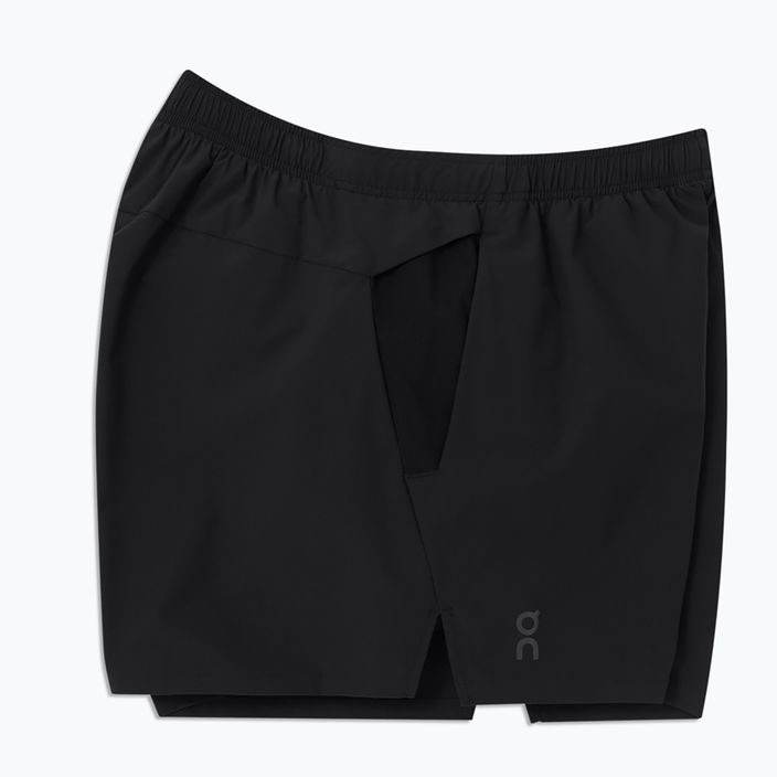 Pantaloncini da corsa da donna On Running Essential nero 7