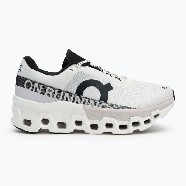 Scarpe da corsa On Running Cloudmonster 2 bianco/gelo da uomo 2