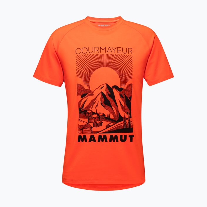 Mammut Mountain maglia da trekking da uomo prt3 rosso fuoco 4