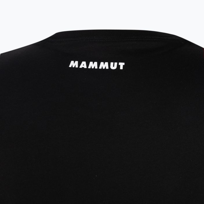 Camicia da trekking Mammut Core Snow nera da uomo 4