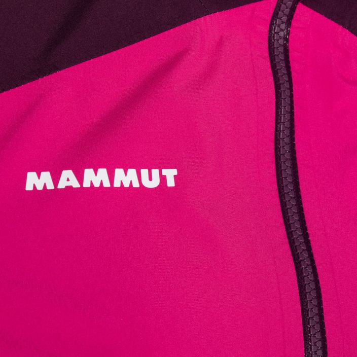 Mammut Convey Tour HS Giacca da pioggia da donna con cappuccio rosa/uva 6