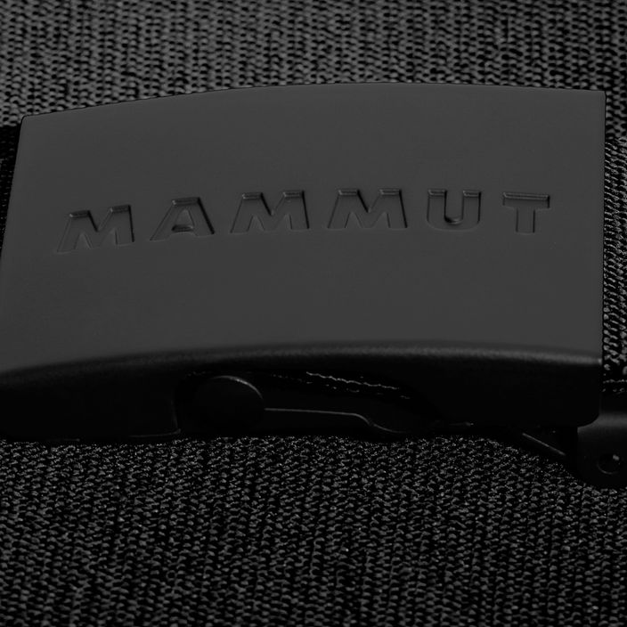 Cintura per pantaloni Mammut Logo nero 4